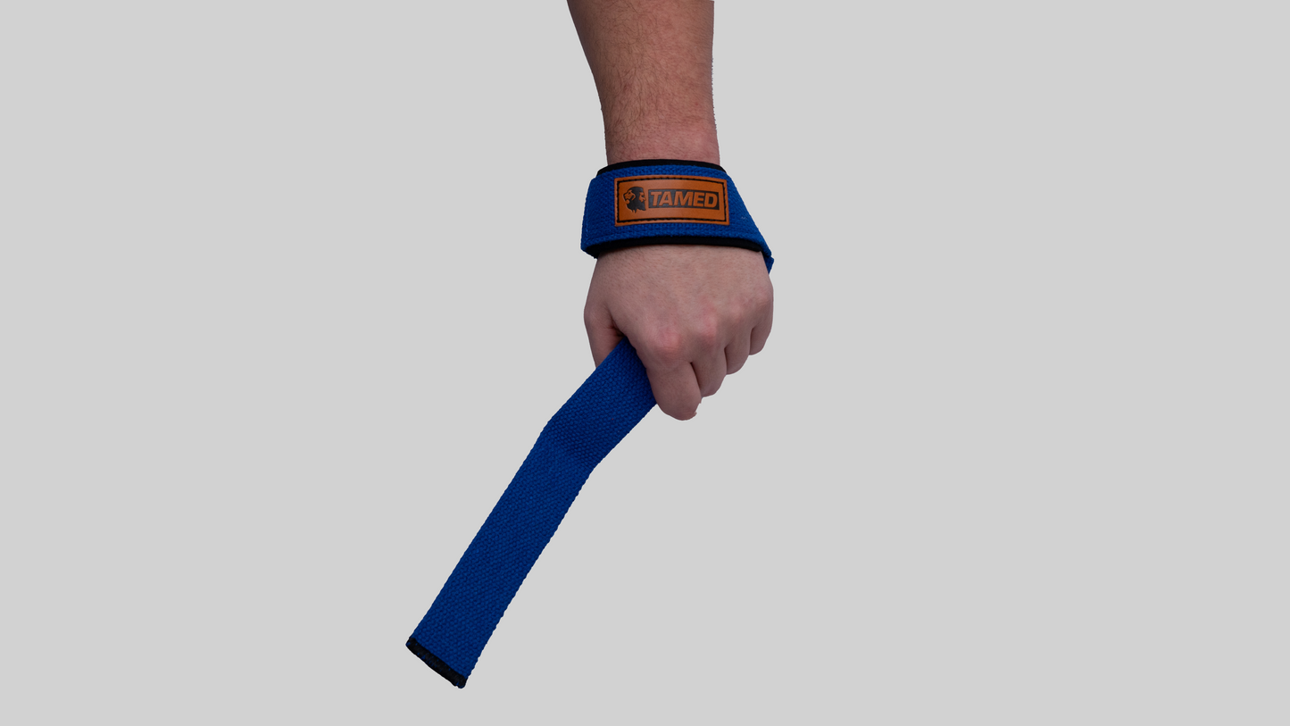 LIFTING STRAPS-BLUE