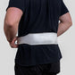 OLD SCHOOL LEATHER BELT-WHITE
