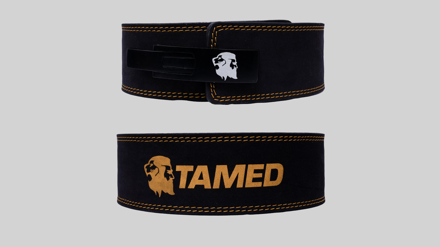 10MM-LEVER BELT-GOLD