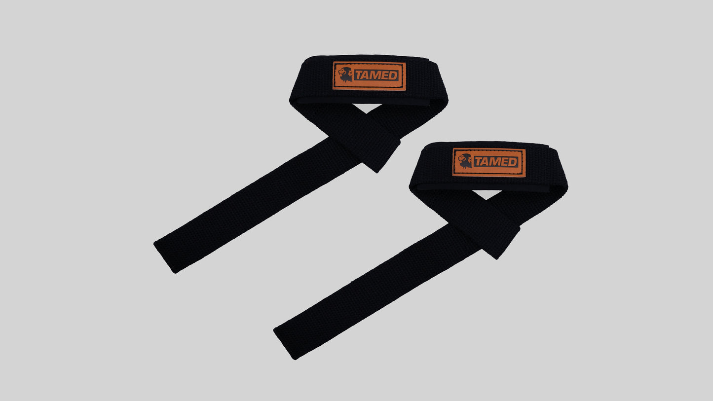 LIFTING STRAPS-BLACK